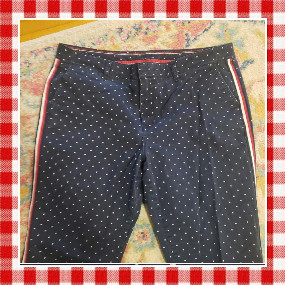 Vintage Tommy Hilfiger Duo Hampton stretch chinos size 10 (bin 14)